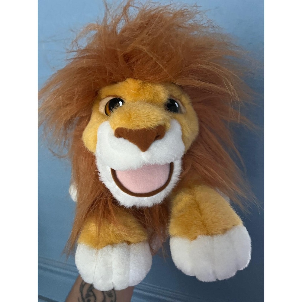 Disney The Lion King Simba Plush Stuffed Animal Golden Mane 10" Not Working